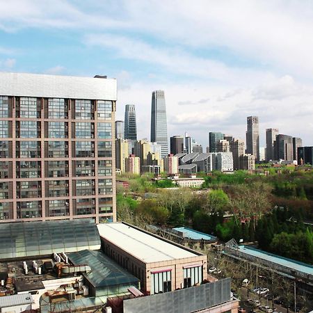Yashi International Aparthotel Beijing Bagian luar foto