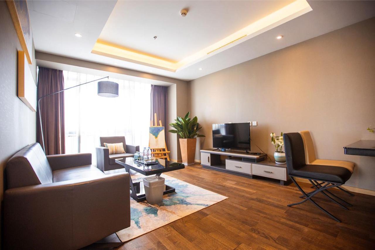 Yashi International Aparthotel Beijing Bagian luar foto