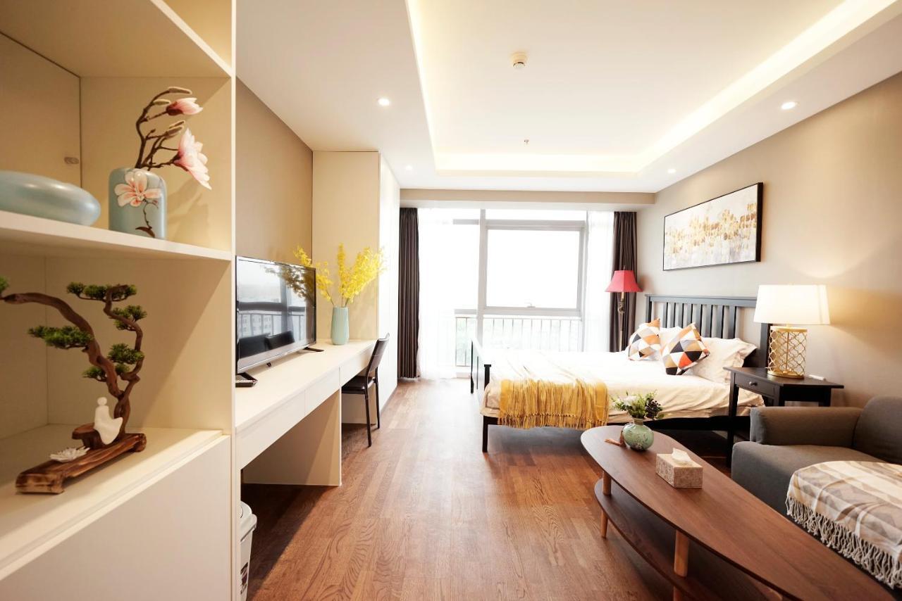 Yashi International Aparthotel Beijing Bagian luar foto