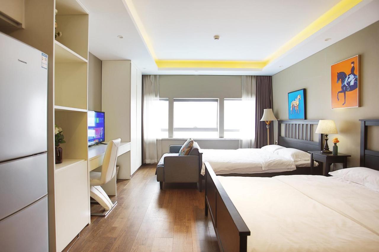 Yashi International Aparthotel Beijing Bagian luar foto