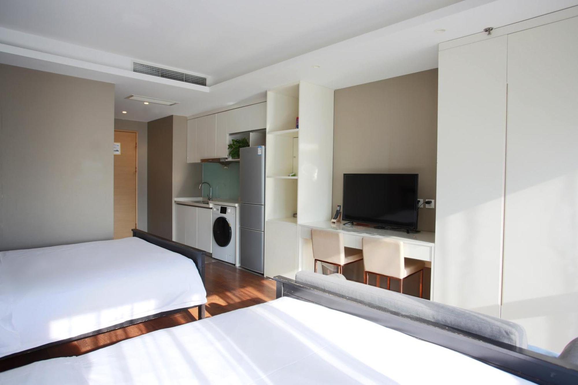 Yashi International Aparthotel Beijing Bagian luar foto