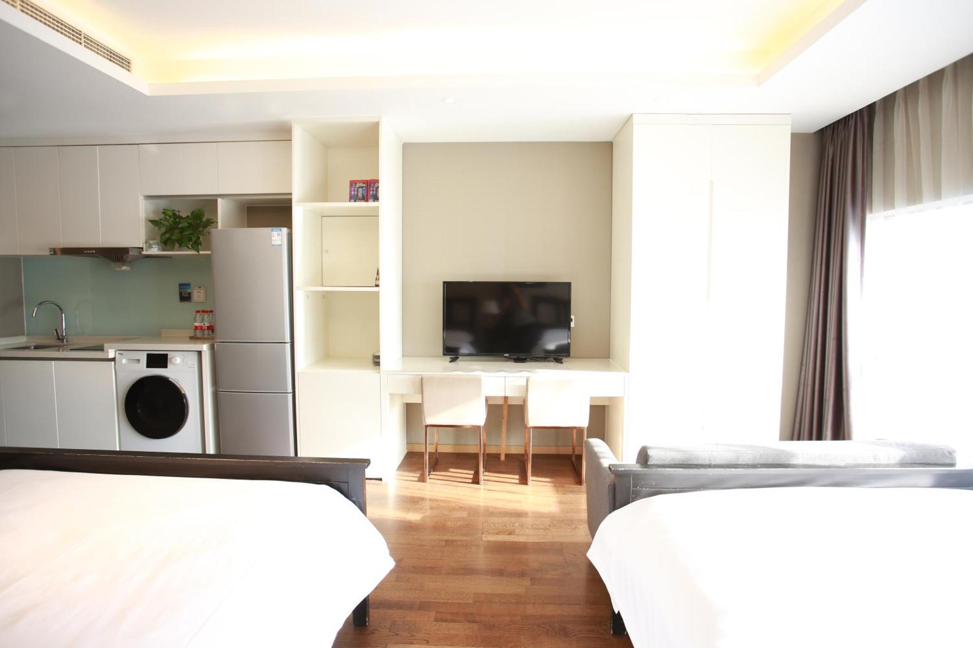 Yashi International Aparthotel Beijing Bagian luar foto