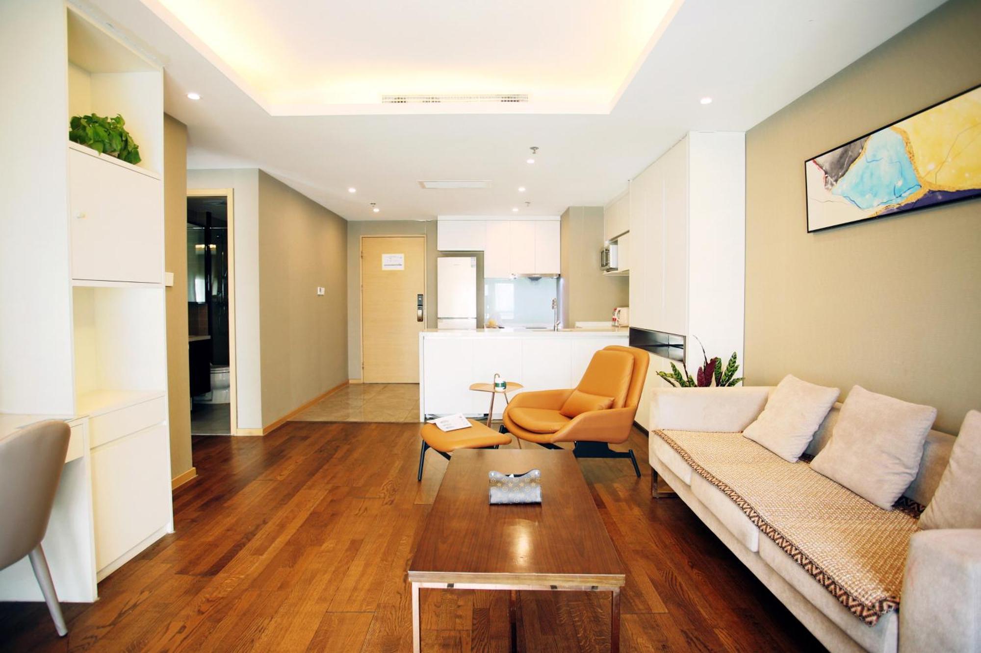 Yashi International Aparthotel Beijing Bagian luar foto