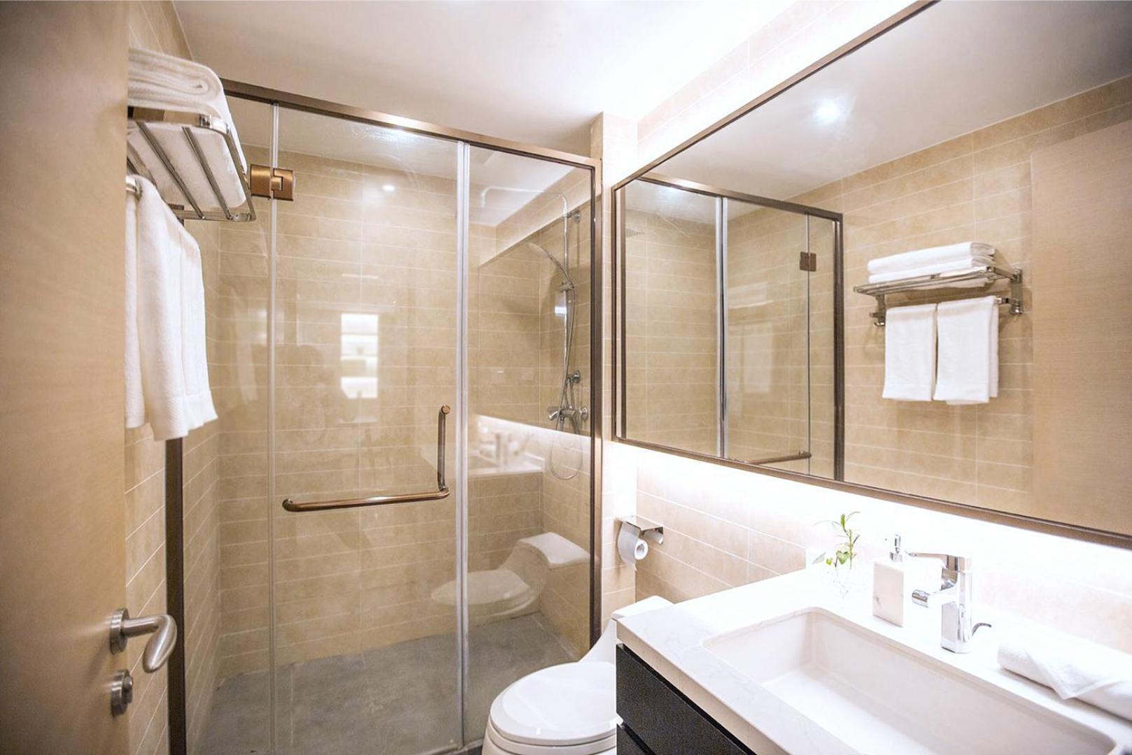 Yashi International Aparthotel Beijing Bagian luar foto