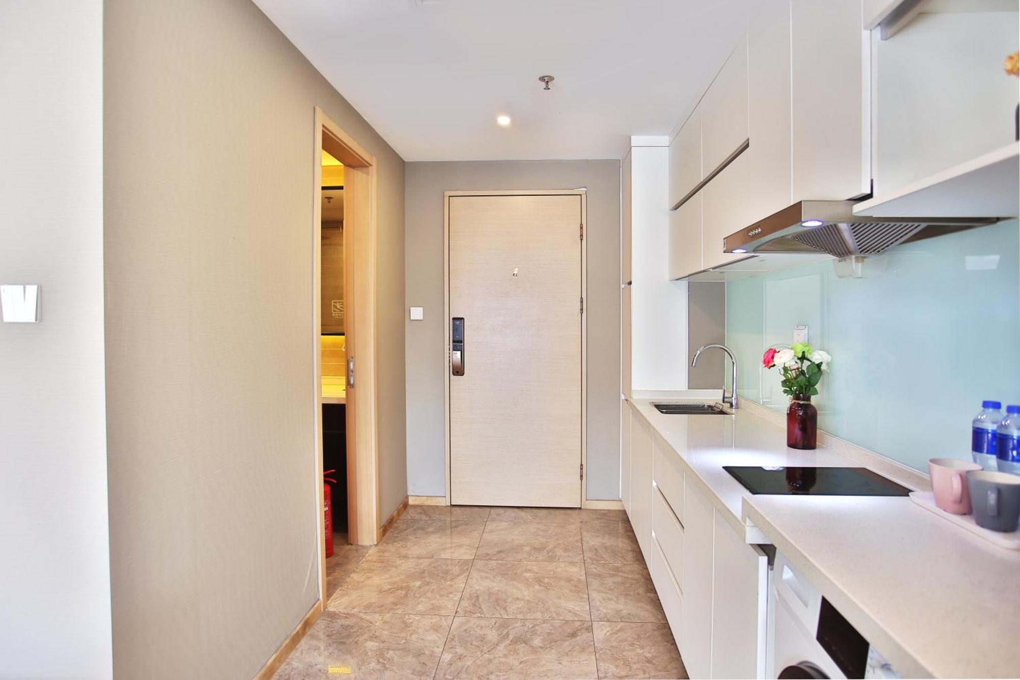 Yashi International Aparthotel Beijing Bagian luar foto