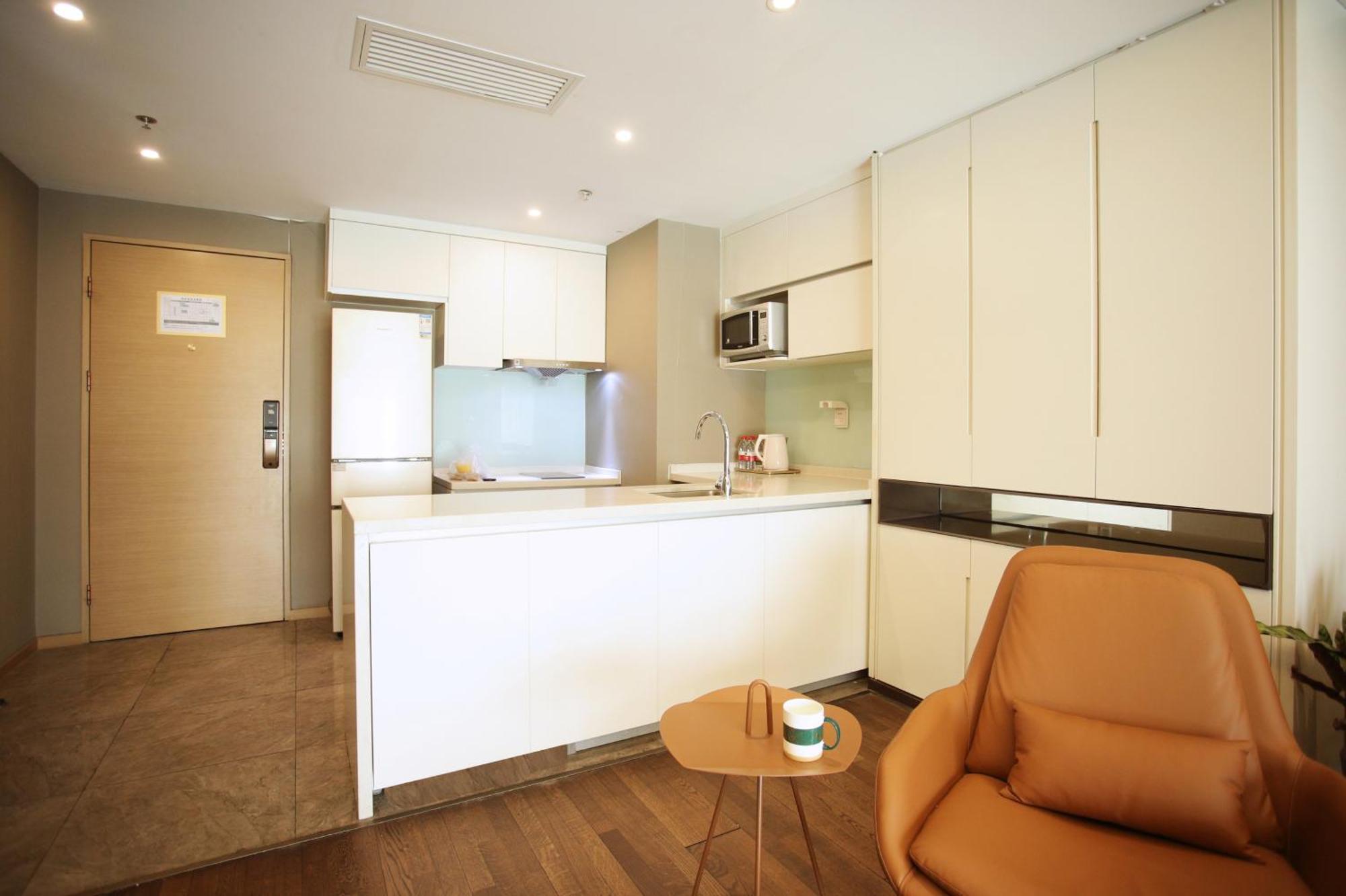 Yashi International Aparthotel Beijing Bagian luar foto