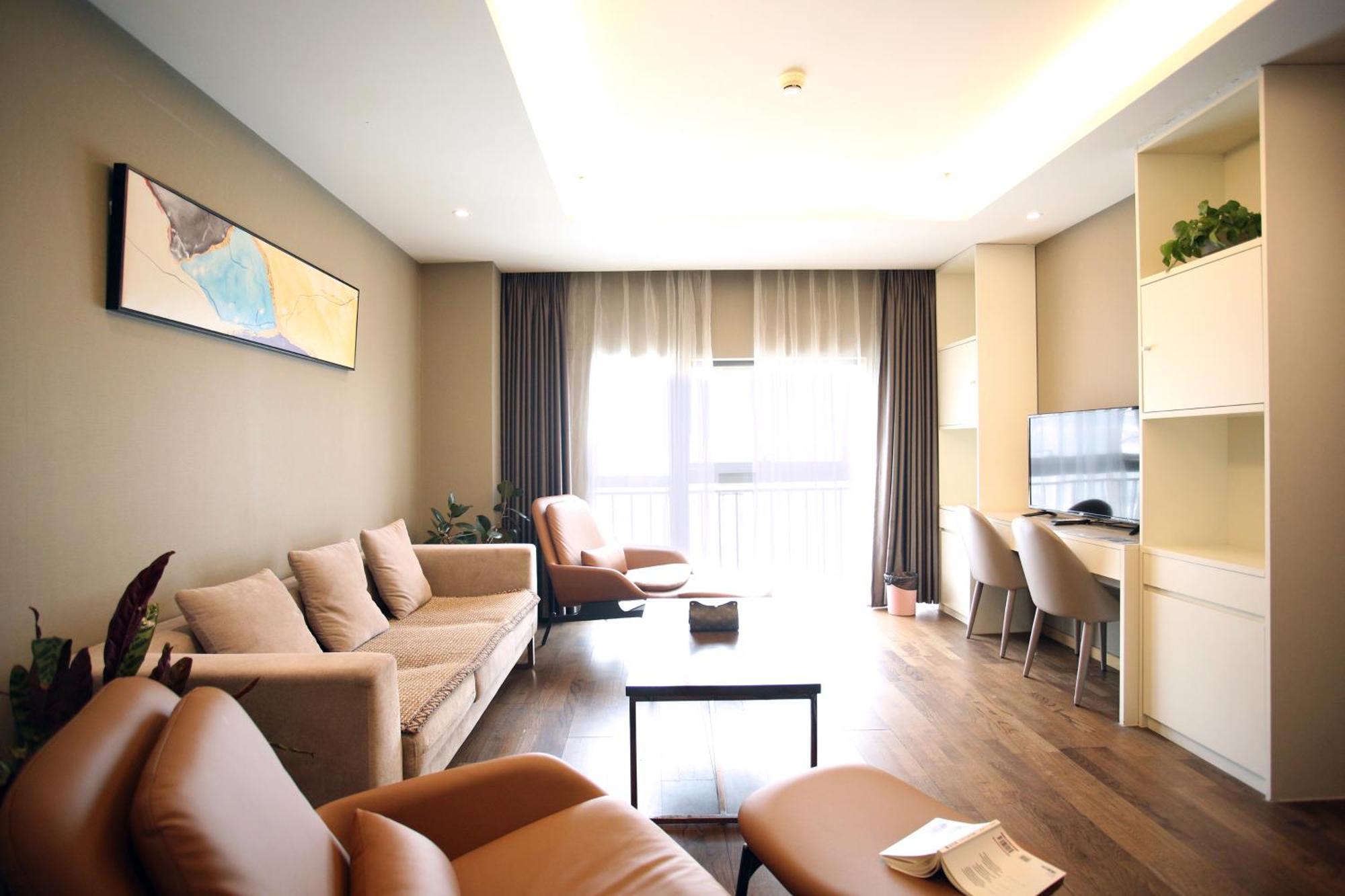 Yashi International Aparthotel Beijing Bagian luar foto