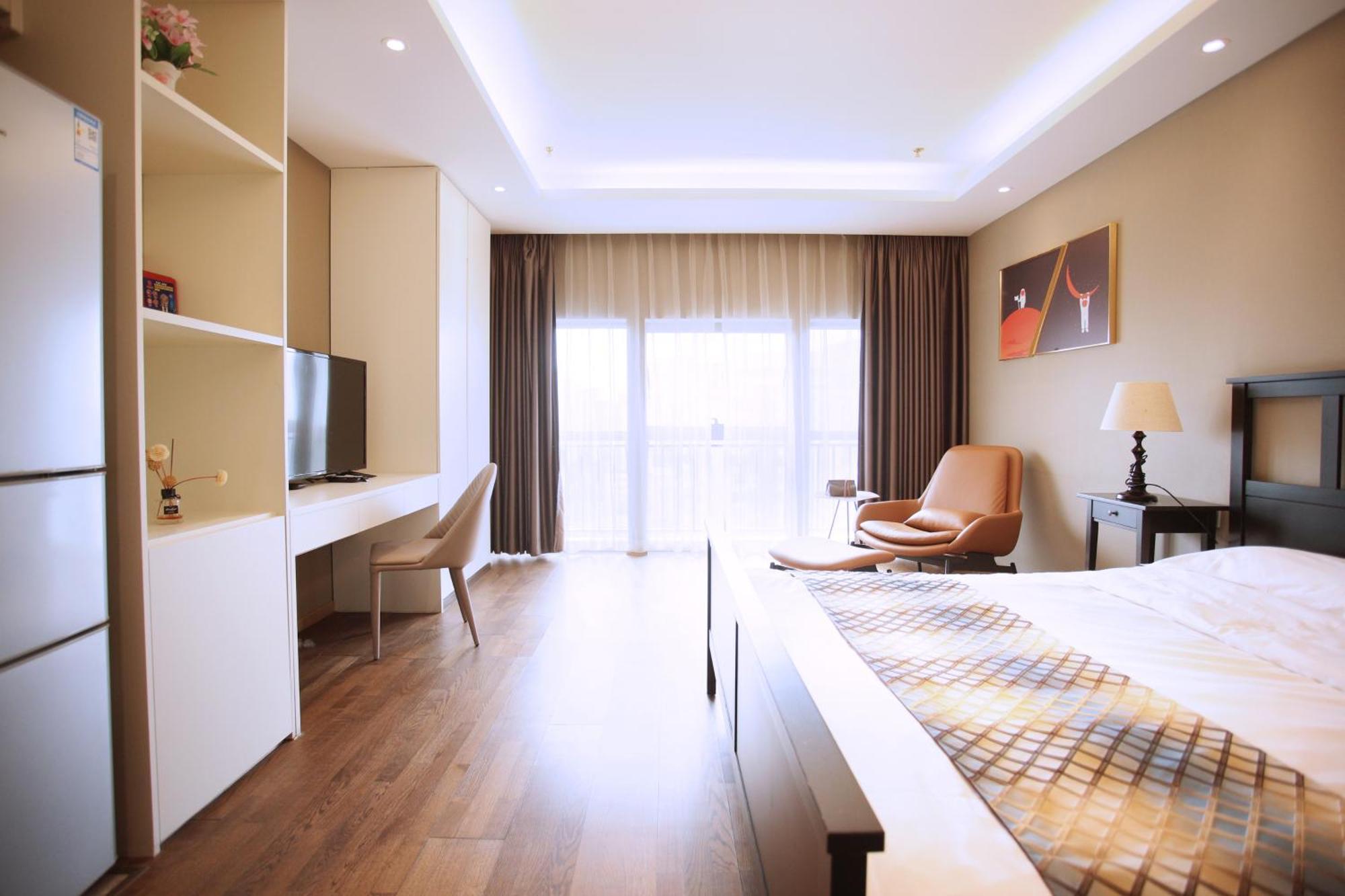 Yashi International Aparthotel Beijing Bagian luar foto