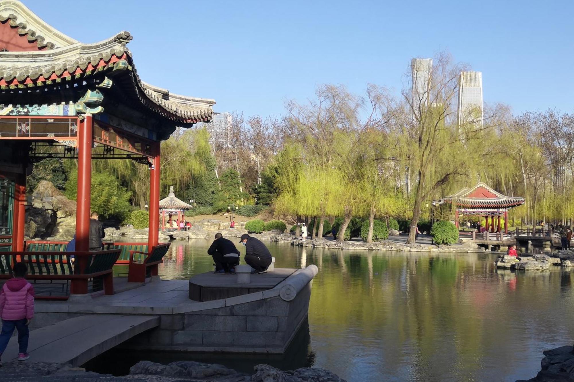 Yashi International Aparthotel Beijing Bagian luar foto