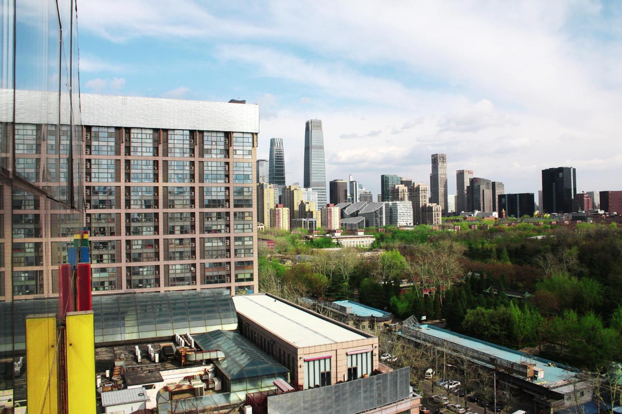 Yashi International Aparthotel Beijing Bagian luar foto