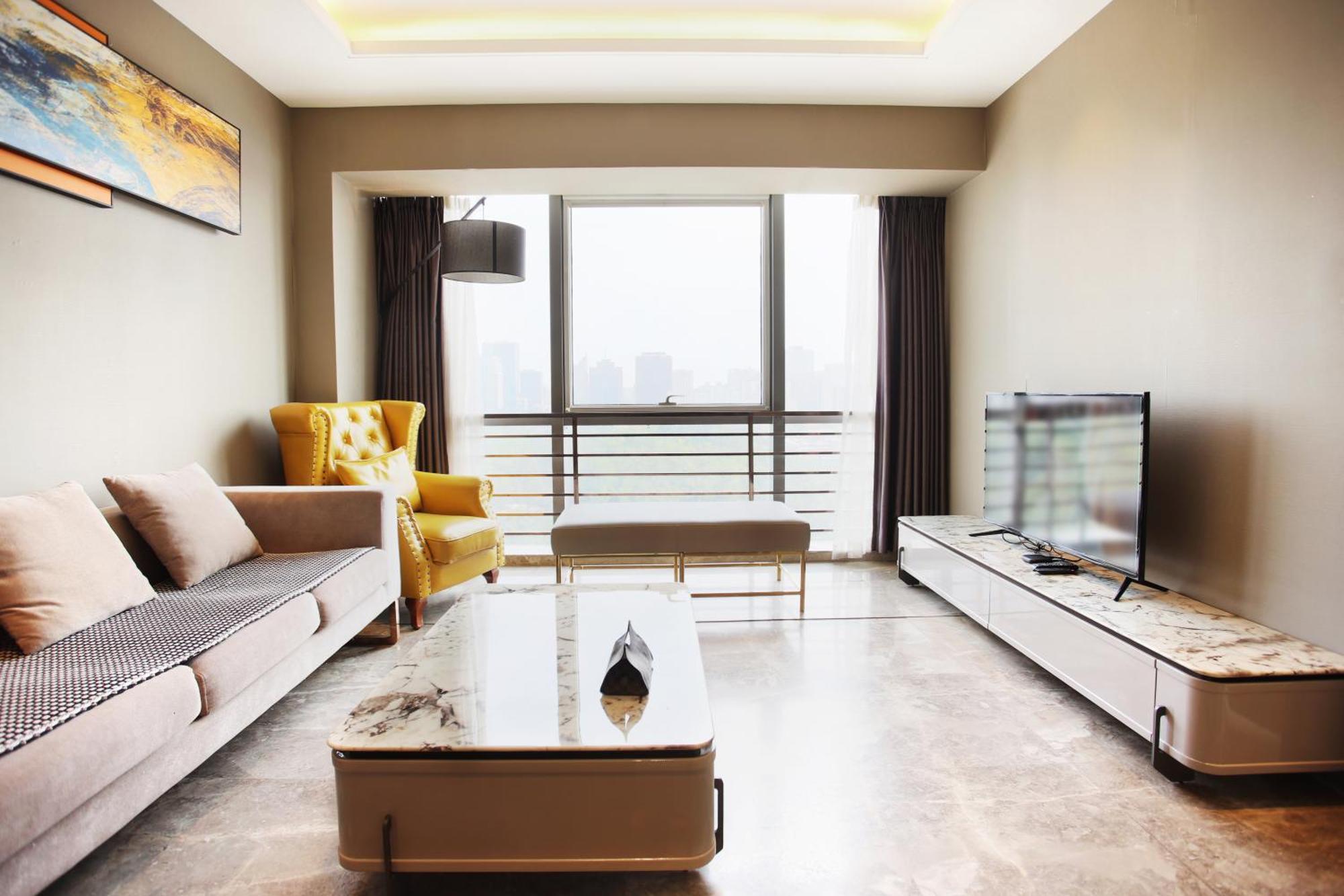 Yashi International Aparthotel Beijing Bagian luar foto