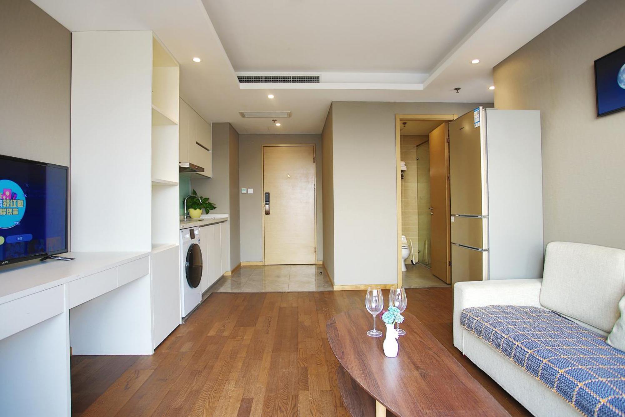 Yashi International Aparthotel Beijing Bagian luar foto